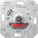 Gira 030200 Светорегулятор поворотный (60-600 Вт, механизм, скрытая установка)