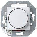 Simon 27 Play 27313-35 Светорегулятор роторный проходной (40-500 Вт, под рамку, скрытая установка, белый)