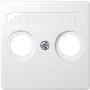 Simon 73 Loft 73097-60 Крышка розетки телевизионной (R/TV+SAT, белая)