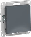 Schneider Electric AtlasDesign ATN000711 Выключатель одноклавишный (10 А, под рамку, скрытая установка, грифель)