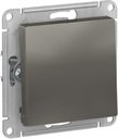 Schneider Electric AtlasDesign ATN000911 Выключатель одноклавишный (10 А, под рамку, скрытая установка, сталь)