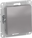 Schneider Electric AtlasDesign ATN000315 Выключатель однокнопочный (10 А, под рамку, скрытая установка, алюминий)