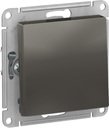 Schneider Electric AtlasDesign ATN000915 Выключатель однокнопочный (10 А, под рамку, скрытая установка, сталь)