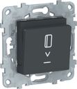 Schneider Electric Unica New NU528354 Выключатель для ключ-карты (10 А, подсветка, под рамку, скрытая установка, антрацит)