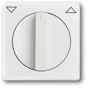 ABB Carat/Future Linear/Solo/Busch-Axcent 2CKA001710A3172 Накладка для поворотного жалюзийного выключателя (маркировка, белая)