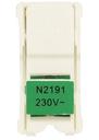 ABB Zenit 2CLA219100N1001 Модуль лампы для 1-полюсного выключателя (зеленый)