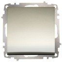 ABB Zena 609-011400-210 Выключатель одноклавишный (10 А, под рамку, проходная, подсветка, с/у, титан)