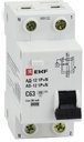 EKF DA12-63-30-bas Дифференциальный автомат 1P+N 63А 30мА тип АС х-ка C эл. 4,5кА АД-12 Basic