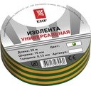 EKF plc-iz-b-yg Изолента класс В (общего применения) (0,13х15мм) (20м.) желто-зеленая PROxima