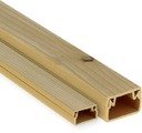 EKF kk-40-25w Канал кабельный под светлое дерево (40х25) (2 м.) Plast PROxima