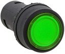 Кнопка SW2C-10D с подсветкой зеленая NO 24В PROxima