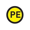 Наклейка "PE" (d20мм.) PROxima