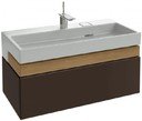 Jacob Delafon Terrace EB1187-N23 Тумба под раковину 100 см (ледяной коричневый лак)