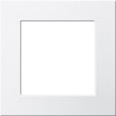 Gira F100 2648112 Монтажная рамка (белая глянцевая)