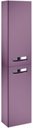 Roca Gap ZRU9302747 Пенал левый 160.2x34.4x19.9 см (фиолетовый)