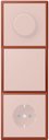 Jung Le Corbusier LC98332110 Рамка 3-постовая (универсальная, l’ocre rouge)