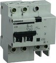 IEK АД-12 MAD15-2-063-C-100 Автоматический выключатель дифференциального тока двухполюсный 63А (тип AC, 4.5 кА)