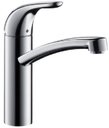 Hansgrohe Focus E 31780000 Смеситель для раковины (3/8", однозахватный, без д/к, 12 л/мин, поворотный излив)