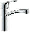 Hansgrohe Focus E2 31806000 Смеситель для раковины (3/8", однозахватный, без д/к, 12 л/мин, поворотный излив)