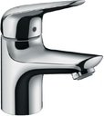 Hansgrohe Novus 71020000 Смеситель для раковины (3/8", однозахватный, с д/к, 5 л/мин)