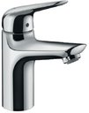 Hansgrohe Novus 71030000 Смеситель для раковины (3/8", однозахватный, с д/к, 5 л/мин)
