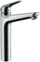 Hansgrohe Novus 71123000 Смеситель для раковины (3/8", однозахватный, с д/к, 5 л/мин)