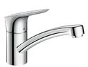 Hansgrohe Logis 71830000 Смеситель для кухни (3/8", однозахватный, без д/к, 12 л/мин, с поворотным изливом)