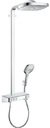 Hansgrohe Raindance Select E 300 3jet Showerpipe 27127000 Душевая система (1/2", термостат, 19 л/мин)
