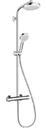 Hansgrohe Crometta 160 1Jet 27264400 Душевая система (1/2", термостат, 17 л/мин)