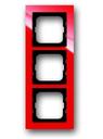 ABB Busch-axcent 2CKA001754A4342 Рамка 3-постовая (красная)