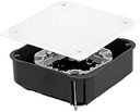 EKF plc-kmp-020-024 Коробка распаячная КМП-020-024 для полых стен с металлическими лапками, клеммником и крышкой (110х110х45) PROxima