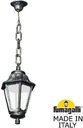 Fumagalli Sichem/Anna E22.120.000.BXF1R Подвесной светильник на цепочке с 1 фонарем 800 мм (корпус античная бронза, плафон прозрачный)