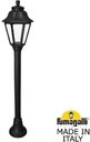 Fumagalli Mizar.R/Anna E22.151.000.AXF1R Столбик освещения садовый 1100 мм (корпус черный, плафон прозрачный)