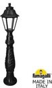 Fumagalli Iafet.R/Anna E22.162.000.AXF1R Столбик освещения садовый 1030 мм (корпус черный, плафон прозрачный)