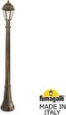 Fumagalli Artu/Saba K22.158.000.BXF1R Светильник садовый с 1 фонарем 1600 мм (корпус античная бронза, плафон прозрачный)