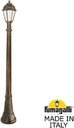 Fumagalli Artu/Saba K22.158.000.BYF1R Светильник садовый с 1 фонарем 1600 мм (корпус античная бронза, плафон опал)