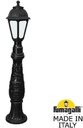 Fumagalli Lafet*R/Saba K22.162.000.AYF1R Столбик освещения садовый 1040 мм (корпус черный, плафон опал)