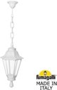 Fumagalli Sichem/Rut E26.120.000.WXF1R Подвесной светильник на цепочке с 1 фонарем 850 мм (корпус белый, плафон прозрачный)