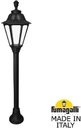 Fumagalli Mizar.R/Rut E26.151.000.AXF1R Столбик освещения садовый 1150 мм (корпус черный, плафон прозрачный)