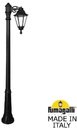 Fumagalli Ricu Bisso/Rut 1L E26.157.S10.AXF1R Светильник садовый с 1 фонарем 2100 мм (корпус черный, плафон прозрачный)