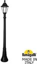 Fumagalli Artu/Rut E26.158.000.AXF1R Светильник садовый с 1 фонарем 1920 мм (корпус черный, плафон прозрачный)