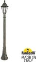 Fumagalli Artu/Rut E26.158.000.BXF1R Светильник садовый с 1 фонарем 1920 мм (корпус античная бронза, плафон прозрачный)