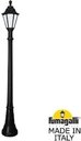 Fumagalli Artu/Rut E26.158.000.AYF1R Светильник садовый с 1 фонарем 1920 мм (корпус черный, плафон опал)