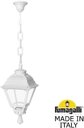 Fumagalli Sichem/Cefa U23.120.000.WXF1R Подвесной светильник на цепочке с 1 фонарем 820 мм (корпус белый, плафон прозрачный)