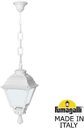 Fumagalli Sichem/Cefa U23.120.000.WYF1R Подвесной светильник на цепочке с 1 фонарем 820 мм (корпус белый, плафон опал)