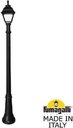 Fumagalli Gigi/Cefa U23.156.000.AXF1R Светильник садовый с 1 фонарем 2110 мм (корпус черный, плафон прозрачный)