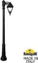 Fumagalli Bisso/Cefa 1L U23.157.S10.AXF1R Светильник садовый с 1 фонарем 2100 мм (корпус черный, плафон прозрачный)