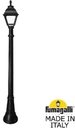 Fumagalli Artu/Cefa U23.158.000.AXF1R Светильник садовый с 1 фонарем 1865 мм (корпус черный, плафон прозрачный)