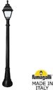 Fumagalli Artu/Cefa U23.158.000.AYF1R Светильник садовый с 1 фонарем 1865 мм (корпус черный, плафон матовый)