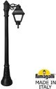 Fumagalli Bisso/Cefa 1L U23.158.S10.AXF1R Светильник садовый с 1 фонарем 1600 мм (корпус черный, плафон прозрачный)